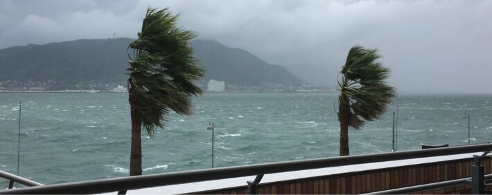 台風の恐ろしさ