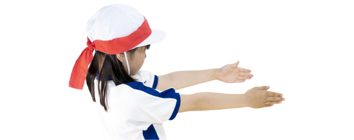 前へ習え(整列)