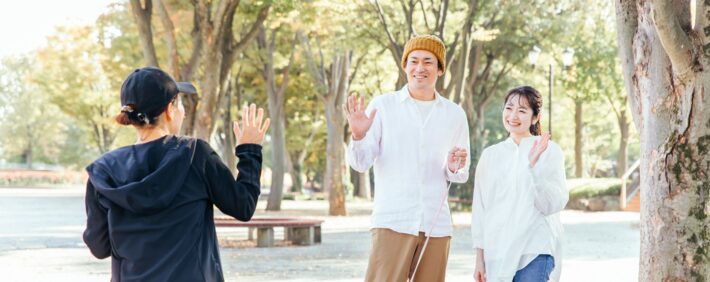 あいさつをしない人